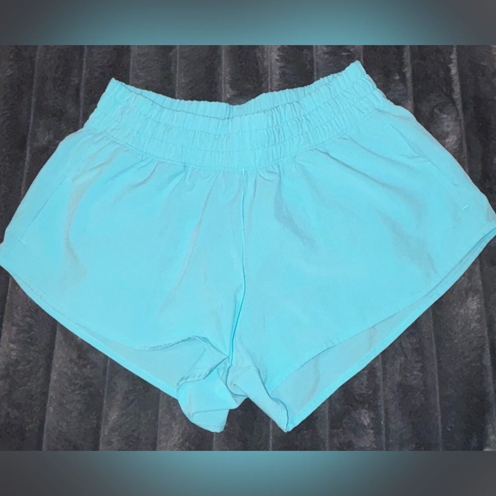 Offline By Aerie Real Good Low Rise Shorts-XS-Turquoise